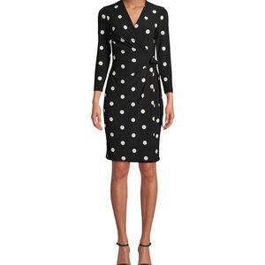 Anne Klein Faux Wrap Dress size M